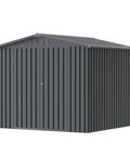 8x8 Ft Outdoor Storage Shed With Upgraded Metal Frame And Lockable Doors Weatherproof Garden Tool Shed For Backyard Patio And Lawn And Garden