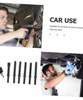 Heavy Duty Pneumatic Rivet Tool Kit With Air Chisel For Drilling And Riveting Pin Punch And Metalworking in car repair use