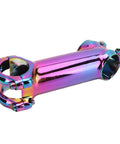 Colorful Aluminum Alloy Bicycle Riser Stem 31.8mm CNC Machined Lightweight Handlebar Extender with 17 Degree Angle