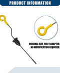 ATF Dipstick For Honda Civic 1992 2000 And Honda CR V 1997 2001 Del Sol 1993 1995 Durable Metal Black 1 Piece Replacement