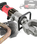 Hot Handle Hydraulic Rebar Bender For Steel Rods Up To 32mm fast bending machine with a copper motor and heavy duty design.
