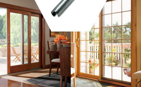 One Quarter Inch Wide Sliding Glass Door Track Cover Six Feet Long Heavy Duty Stainless Steel Track Repair Shield for patio doors