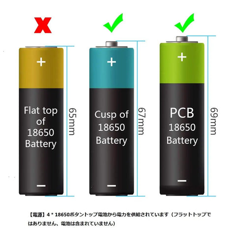 18650 battery types for Underwater Scuba Diving Video Light With White UV Red Modes 120 Degree Wide Beam