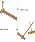 Close-up of 10 Piece Farm Utility Trailer Linch Pin Set Heavy Duty Shaft Locking Pins featuring lightweight, unique shape.