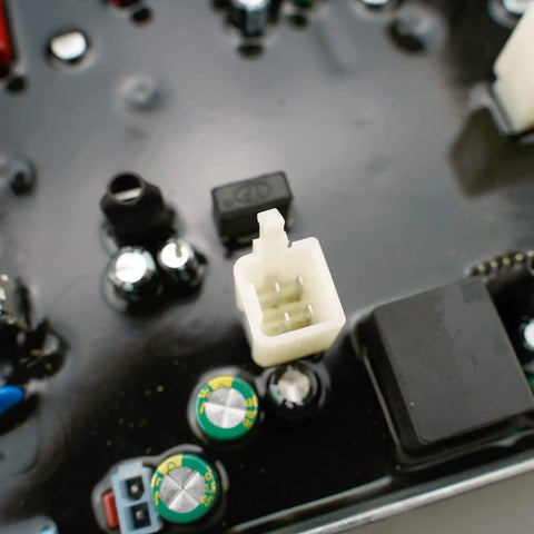 Close-up of Inverter Module Cover Assembly For Predator 9500 Watt Inverter Generator, plug and play setup component