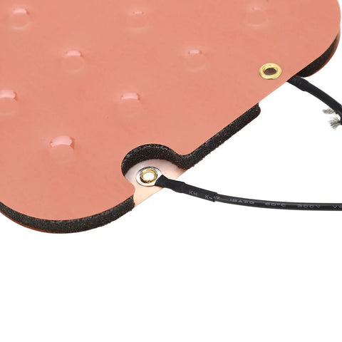 Must Have Ultra Thin Seat Pressure Sensor Pad For Cars 50V Thin Film Sensor For Seat Belt Detection And Passenger Safety Reminder Quick Pressure Sensing Between Foam And Steel Base For Vehicle Occupancy And Safety Alarm Upgrade, thin sensor pad with cable