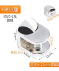 Zinc Alloy Cabinet Shelf Clips 16 Pack Glass Clamp Holders And Wood Shelf Support Brackets with measurements