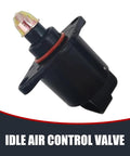 Built Tough Idle Speed Control Valve For Daily Cruisers Heavy Duty Replacement showing black body and connector end.