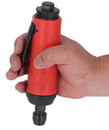Smooth Operator 18000Rpm Air Die Grinder Pneumatic Grinding Machine with Muffler in hand for easy use and control.