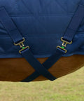 Horse wearing blanket with Surcingle Replacement Rubber Rings for Horse Blankets, Durable No Slip Fastening to Prevent Slips.