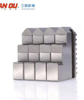 Rock Solid 4 Jaw Lathe Chuck Jaws For K12-80 And K12-100 Metal Lathes. Set of 4 precision jaws crafted from hardened steel.