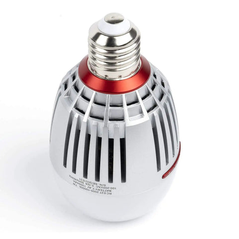 Accent B7c 7W RGBWW Smart Bulb With 2000K-10000K Bi Color CCT HSI FX Modes, App Control, Built In Battery, E26/E27 Socket