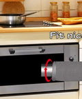 4 Pack Neoprene Refrigerator Door Handle Covers For Most Handles 9 To 11 Cm Perimeter Anti Slip Anti Static Protectors Gray