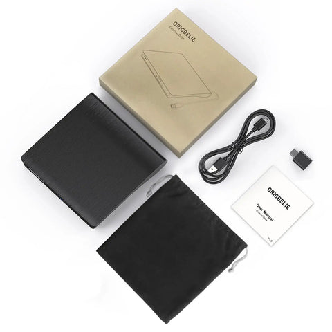 Dope External CD DVD Drive for Laptop USB 3.0 CD ROM DVD RW Burner Plug and Play No Driver Needed Portable Optical Drive for Mac and Windows with USB C and USB A Cable, black aluminum drive with cable and case