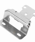 2 Pack Self Closing Cabinet Hinges For Kitchen And Bathroom High Strength Steel Semi Wrap Overlay Easy Install For RV Boat Campervan
