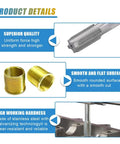 Spark Plug Thread Repair Kit Stainless Steel Car Repair Tool Set With M14x1.25 Thread Inserts And M16x1.25 Tap details