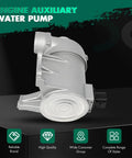 Get That Whip Running Crisp With Premium 11518635090 Auxiliary Water Pump For BMW 328i 335i 435i 640i Gt Xdrive Coupe And Wagon Direct Replacement 2012 2019, showing side view with connector.