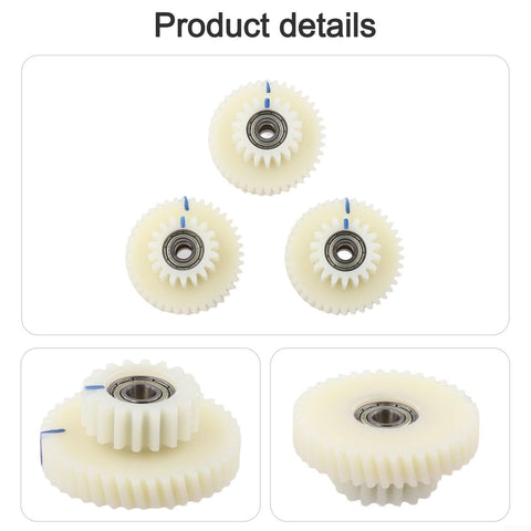 3 Pack Nylon Planetary Gears For E Bike Motor 40T And 18T Gear Set With 6mm Bearing Internal Fit For AKM 95RX motors