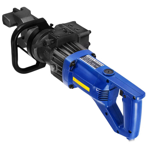 Happybuy Portable Electric Rebar Bender, 900W Hydraulic Powerhouse Bends Up To 5/8 Inch #5 16Mm Steel Rod At Angles From Zero To Ninety Degrees, Pure Copper Motor For Low Noise And Durability On Any Job Site.