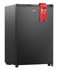 No Fuss And Slick Effortless Setup 30 Cubic Foot Upright Freezer Featuring A Reversible Door Built For Dorm Rooms Tiny Apartments And Home Workspaces In Matte Black Finish with 3.0 cubic foot capacity.