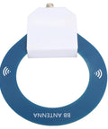 Portable Shortwave Loop Antenna With Adjustable Gain For 9.9kHz To 181MHz Rotatable AM FM SW Reception front view
