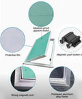 Kick Ass Heavy Duty Aluminum Alloy Wall Access Panel Attic Hatch Door showing features like moisture-proof gypsum board and magnetic lock.