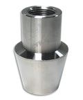 Right Hand Thread Weld-In Bung For 1.75 Inch Round Tubing 0.095 Inch Wall Beefy Steel Tubing Adapter For Heim Joints And Panhard Rod Ends Ideal For Sand Rails UTVs Race Cars Hot Rods Sway Bars Three Quarter Inch By Sixteen Thread, welded bung