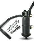 Beefed-Up Heavy Duty External Diesel Electric Fuel Pump For Dodge Ram 2500 And Ram 3500 2002 2003 2004 5.9L V6 With 34 Gallon Tank Lift Transfer Pump Replacement E7230, showing components