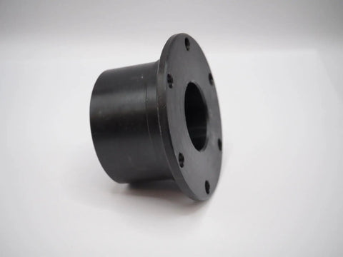 Heavy Duty Solid Steel Clock Spring Housing Assembly For Milling Machines, black steel housing with openings for easy installation.