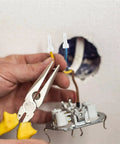 Rock Solid 120 Pack Closed End Crimp Connectors For Electric Pros. Heavy Duty Nylon Insulated Tips In 22-16, 16-14 And 12-10 Gauge Sizes Guarantee Snug Fits Plus Safety Certs That Keep Your Gear Short Circuit Free And Looking Sharp On Any Rig. nylon wire connectors on electrical wires