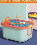 Storage bin on 12 Pack Mini Appliance Caster Wheels With 360 Degree Rotation Self Adhesive Swivel Casters, smooth glide movement