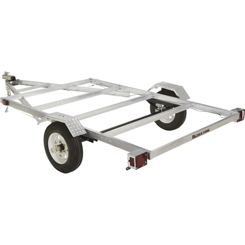 Aluminum 5x8 Utility Trailer Kit With Rustproof Frame 1715 Lb Payload And 1980 Lb GVWR Built For Heavy Duty Hauling