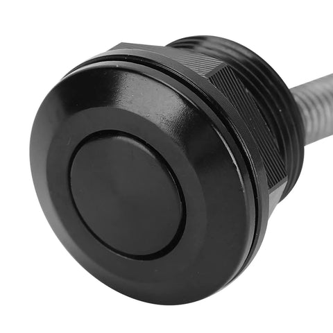 Close-up of a 22mm Aluminum Quick Release Hood Pins Set, Heavy Duty Auto Fasteners, Push Button Lock Hood Latch Pin for cars and trucks.