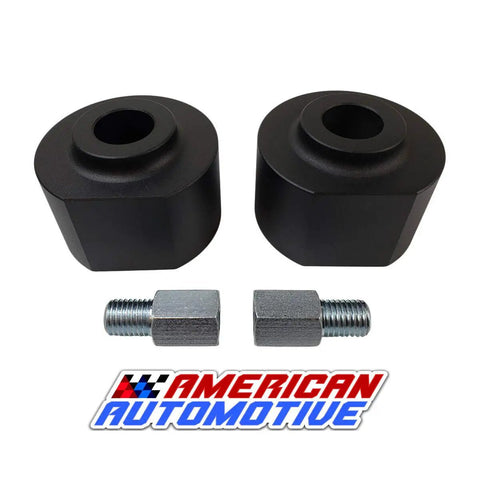 Beefy Front Leveling Kit For Ford F250 F350 Super Duty 1999 To 2021 3 Inch Billet Aluminum Front Lift Spacers and Stud Extenders