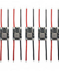 Five Pack Go To 3.3V Buck Converter Module With Wide 4.5 To 24 Volt Input To Steady 3.3 Volt Output Regulator For Microcontrollers And Sensors