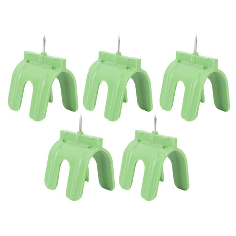 Top Tier 5-Piece Drywall Marking Tool Set For Electricians And DIY Pros To Nail Electrical Outlet Positions Fast With Clean Cuts And Zero Guesswork On Wall Layout Projects. Green ABS markers with pins for accurate outlet placement.