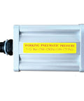 AP1003 Square Compressed Air Motor For Pneumatic Hydraulic Pumps Beefy Industrial Power Unit with pressure label visible.