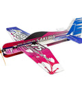 Micro Indoor PP Foam RC Airplane 3D F3P Sakura Edition, side view showing pink design with 420mm wingspan