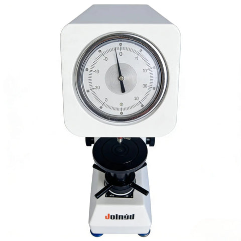 Heavy Duty Electric Motorized Superficial Rockwell Hardness Tester Features Dial Display measures hardness with a clear dial readout.