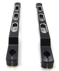 Extended 9.84 Inch Heel Toe Shifter Lever Fits Harley FL Softail 1986 And Up Touring Road Glide Electra Glide Road King And 2008 And Up Trike Tall Rider Friendly Black, pair