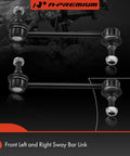 Image of 2 pack front sway bar links stabilizer links for Ford Fusion 2010 2012 Lincoln MKZ 2009 2012 Mercury Milan