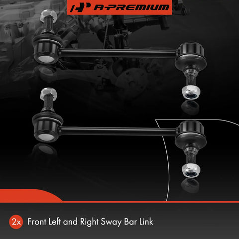 Image of 2 pack front sway bar links stabilizer links for Ford Fusion 2010 2012 Lincoln MKZ 2009 2012 Mercury Milan