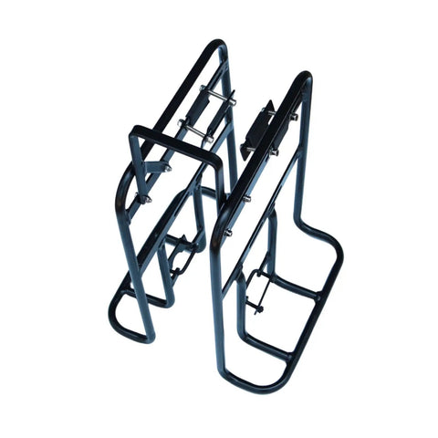 Top view of Front Bike Rack Carrier With Quick Release Replacement For Bicycle Cargo Rack Built Tough And Deformation Resistant For Bikepacking