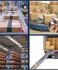 Straight Up Heavy Duty Gravity Conveyor Rollers Two Pack Galvanized Steel With Plug And Play Spring Bearings For Smooth Warehouse Logistics.