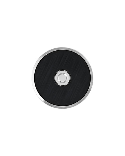 Top view of Heavy Duty Round Base Magnets With Knobs Pack Four For Home Office Classroom And Workshop, Each Delivers 16 Lb Pull
