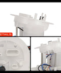 Heavy Duty Electric Fuel Pump Module Assembly Compatible With Audi A4 A5 RS5 S4 S5 2008 Through 2013 Gas Vehicles top view detail