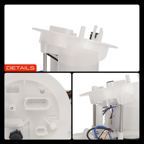 Heavy Duty Electric Fuel Pump Module Assembly Compatible With Audi A4 A5 RS5 S4 S5 2008 Through 2013 Gas Vehicles top view detail