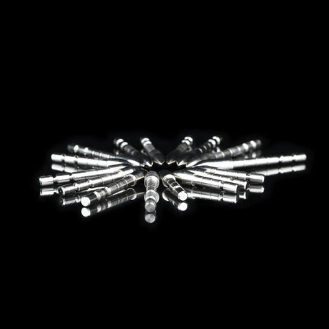 Archery Field Points Set 24 Pcs 60 80 100 120 Grain Insert Tips For 4.2mm Shafts Pro Grade Yard Ready Stainless Steel