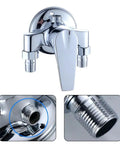 Modern Universal Ch Shower Mixer Faucet Deck Mount Hot & Cold Water Sink T & Shower Fixtures for ContemporaBathrooms and Kitchens close-up view.