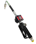 Beefy Heavy Duty Pneumatic Oil Dispensing Gun With Digital Flow Meter, Half Inch NPT Inlet, 10 GPM, 1500 PSI, dispensing nozzle